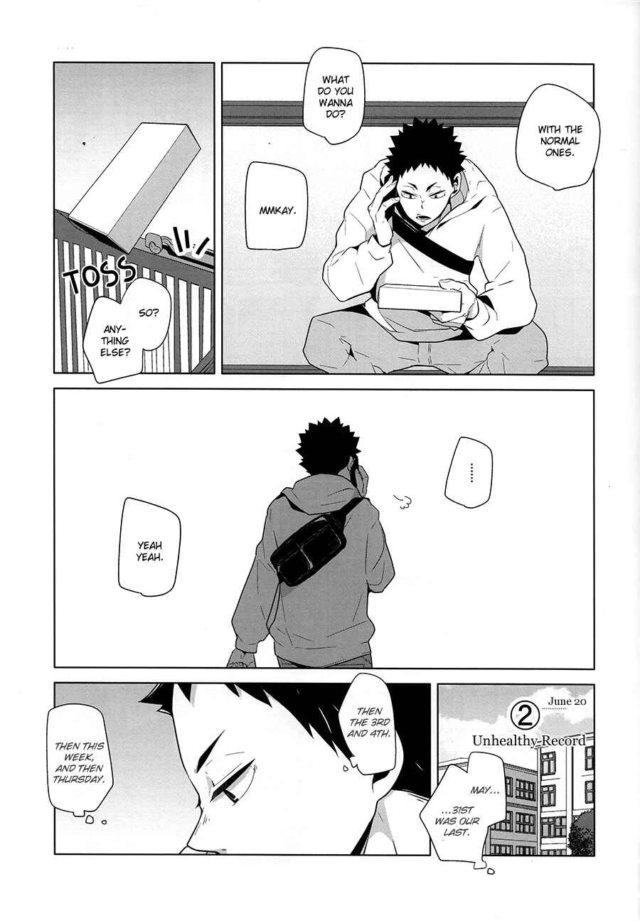 Page 4 Chapter Unknown_7f35 Haikyu!! - Fukenzen Hakusho (Doujinshi)