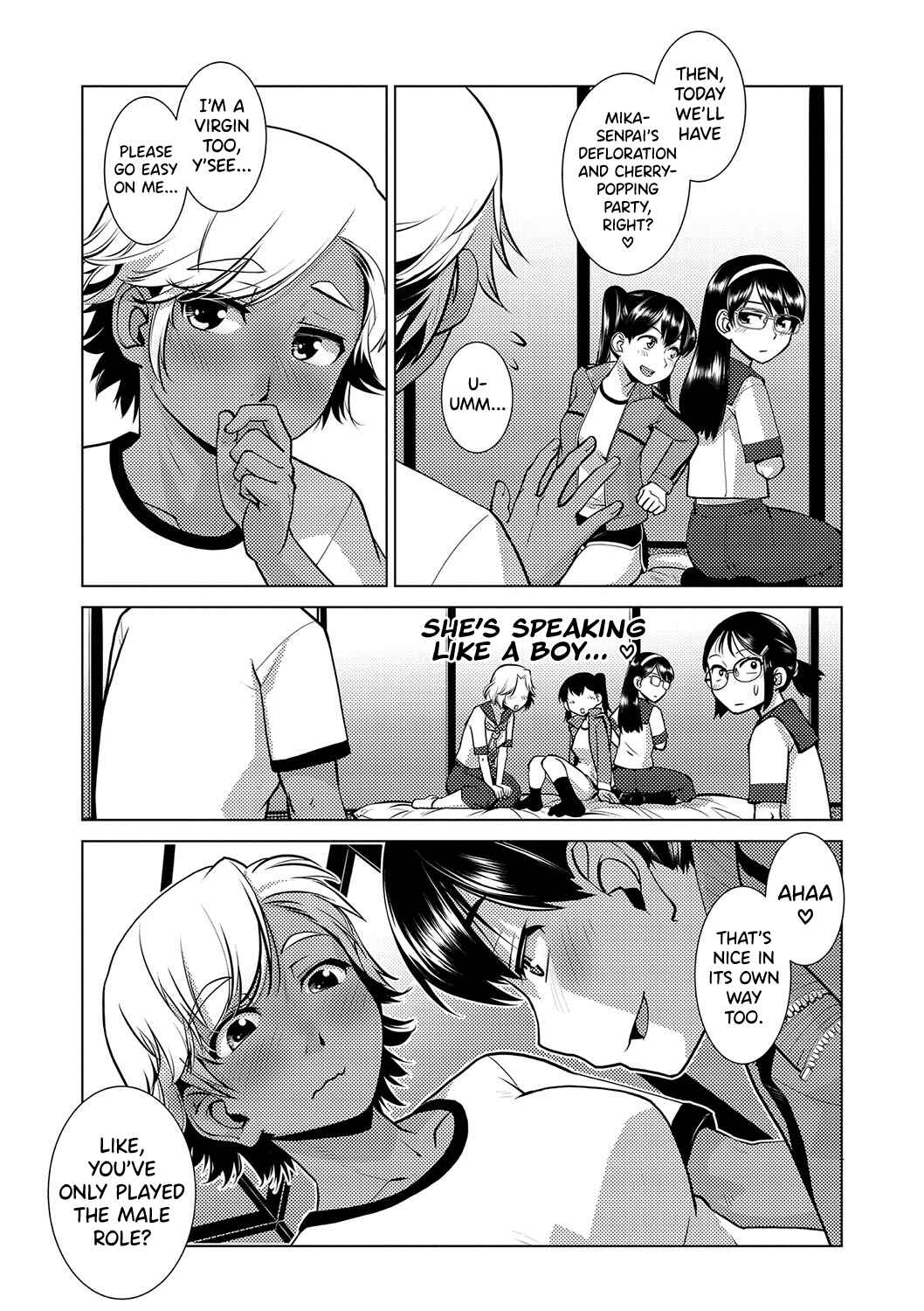 Page 12 Chapter 3 Houkago Futanari Nakadashi Nikki