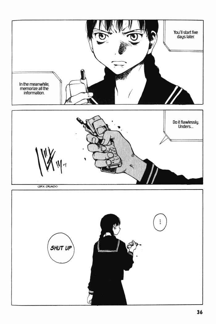 Page 35 Chapter 1 BLOOD - The Last Vampire 2000