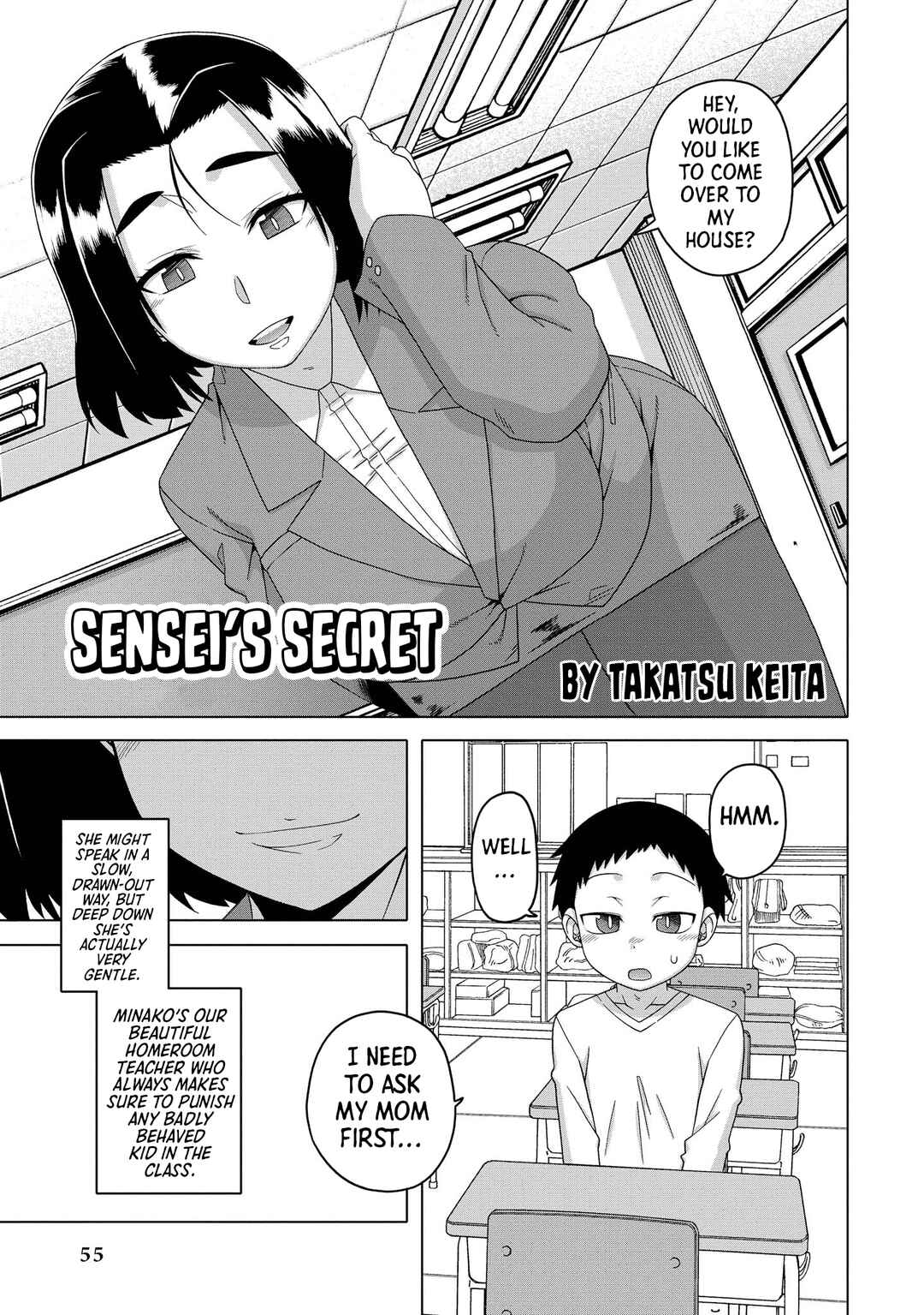 Page 1 Chapter 4 The Naughty Lady Likes Teasing Young Boys