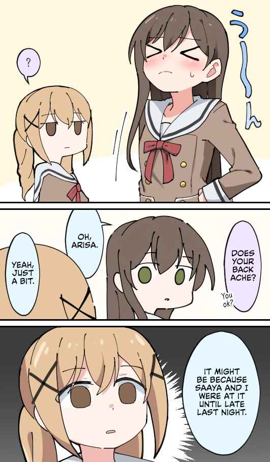 Page 1 Chapter Unknown_784a Bang Dream: A Misunderstanding Between Arisa and Tae