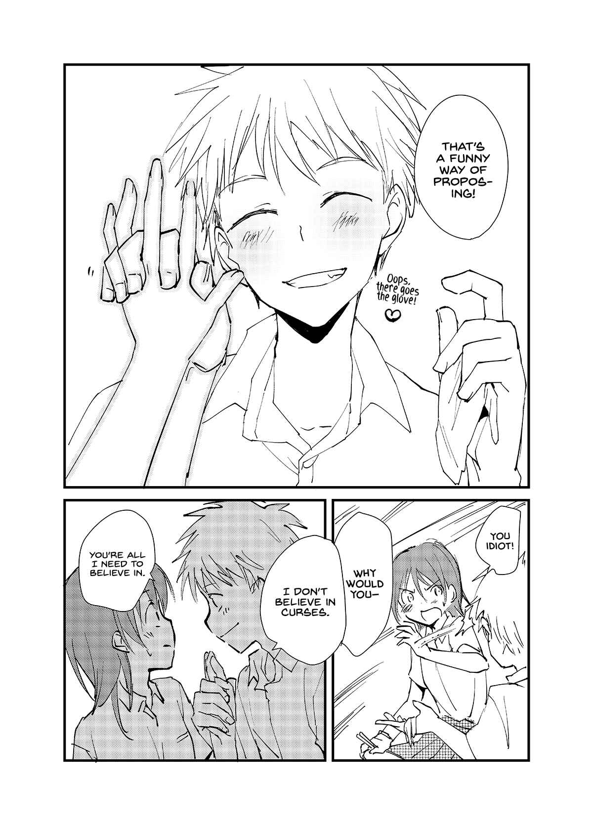 Page 3 Chapter 1 The Girl Who Always Wears Gloves