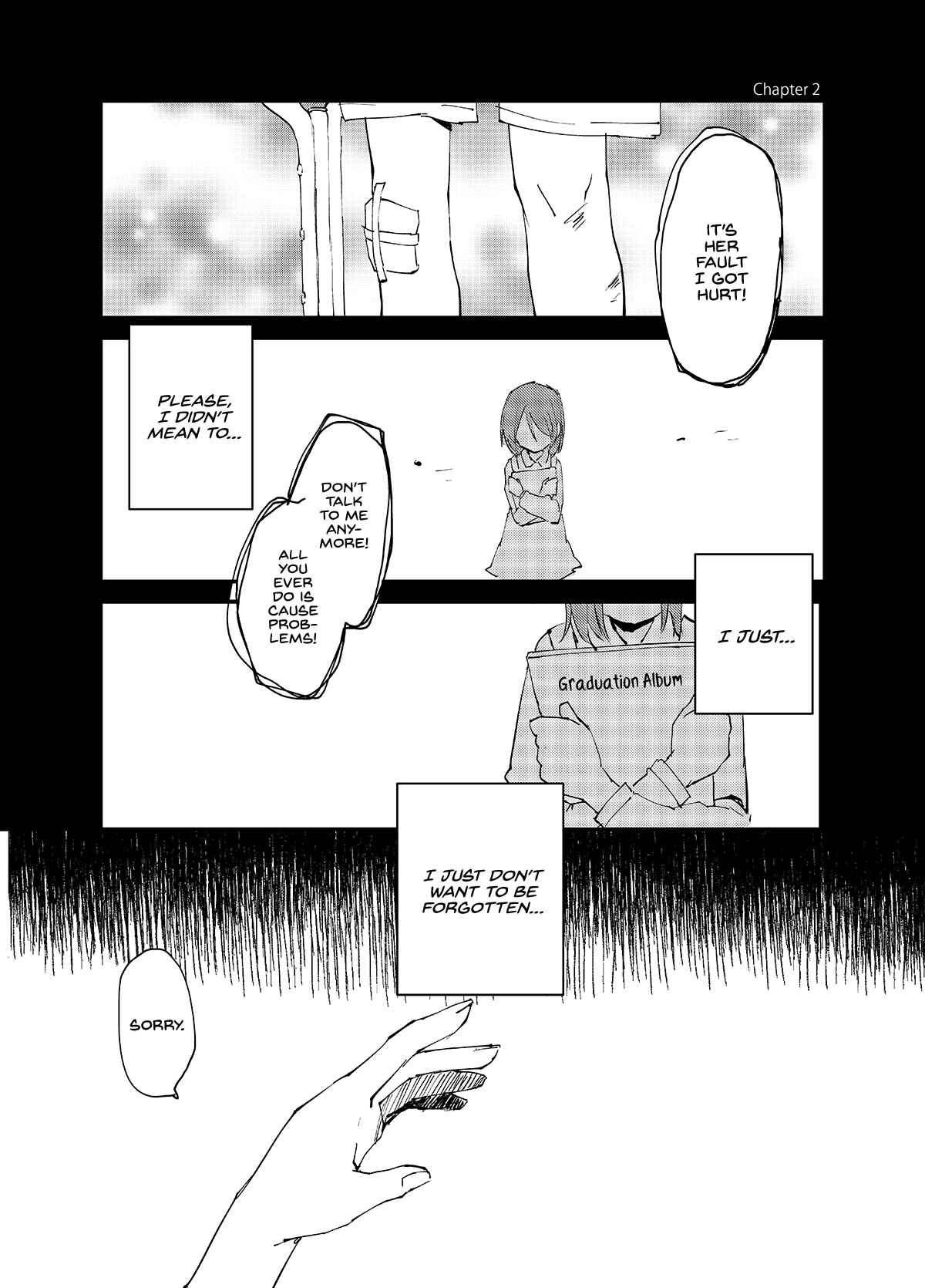 Page 1 Chapter 2 The Girl Who Always Wears Gloves