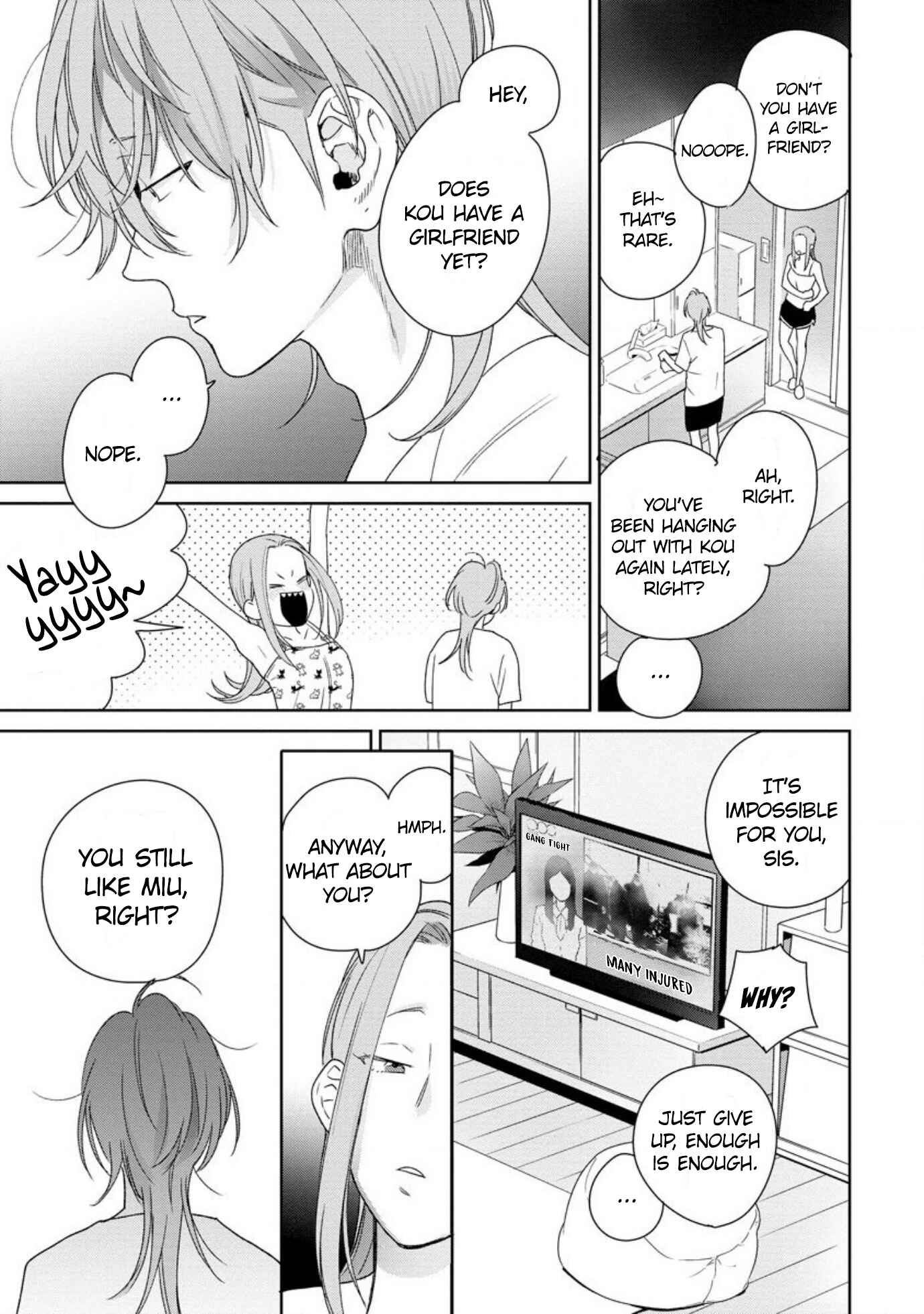 Page 19 Chapter 4 Nakasete Yaru yo Yankee-kun