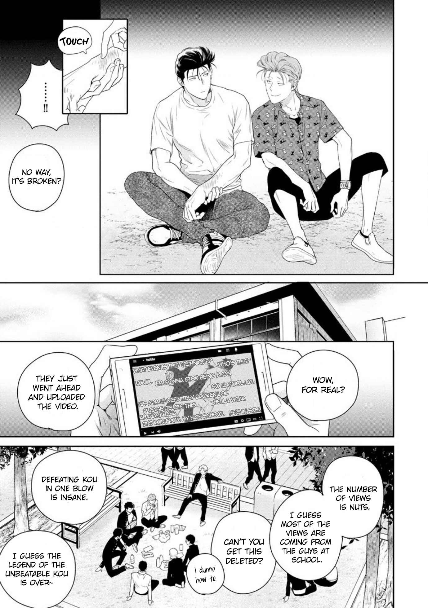 Page 7 Chapter 4 Nakasete Yaru yo Yankee-kun