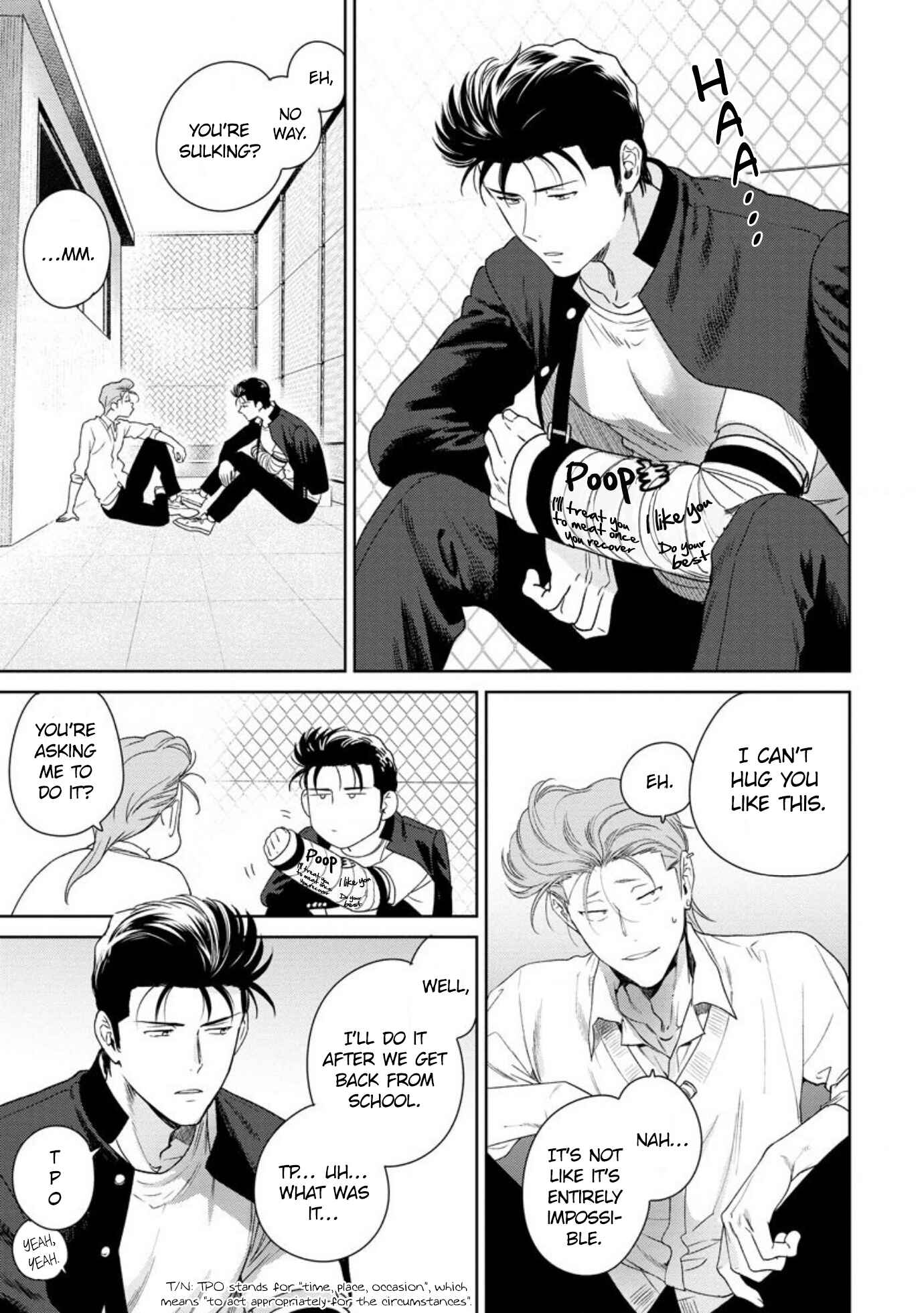 Page 9 Chapter 4 Nakasete Yaru yo Yankee-kun