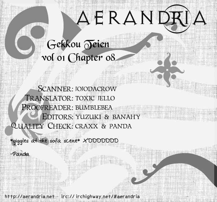 Page 1 Chapter 8 Gekkou Teien