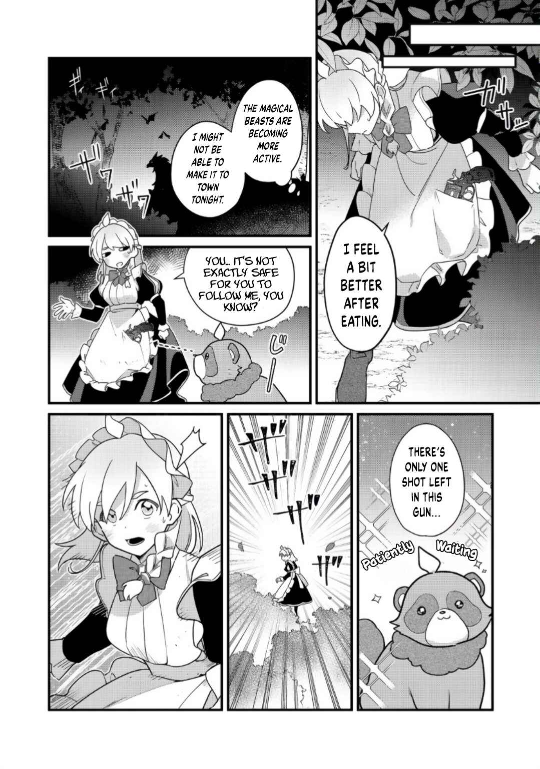Page 12 Chapter 2 MAIDes - Maid, Jjgoku no Senjou ni Tensou Sareru. Koyuu no Gomi Shuushuu Mahou de, Saijaku Class no Mama Jinrui Saikyou ni.