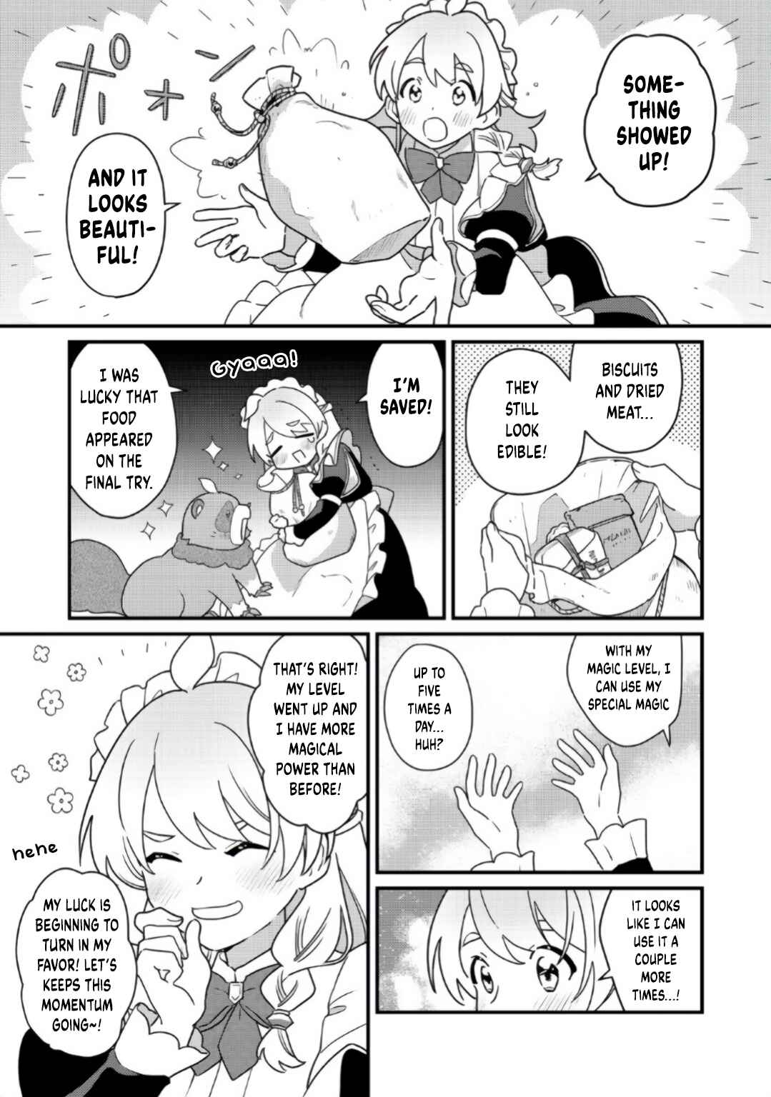 Page 7 Chapter 2 MAIDes - Maid, Jjgoku no Senjou ni Tensou Sareru. Koyuu no Gomi Shuushuu Mahou de, Saijaku Class no Mama Jinrui Saikyou ni.