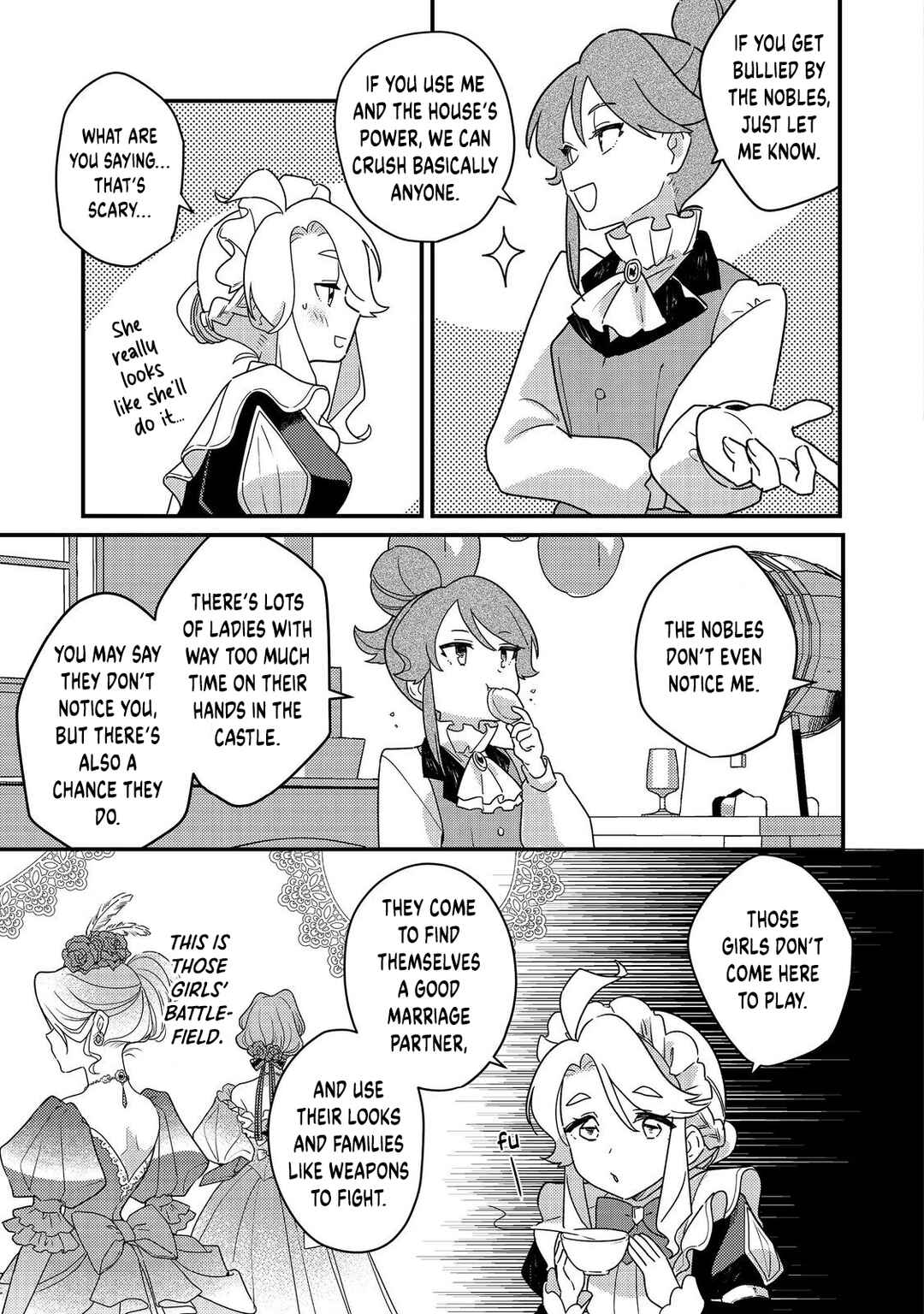 Page 13 Chapter 5 MAIDes - Maid, Jjgoku no Senjou ni Tensou Sareru. Koyuu no Gomi Shuushuu Mahou de, Saijaku Class no Mama Jinrui Saikyou ni.