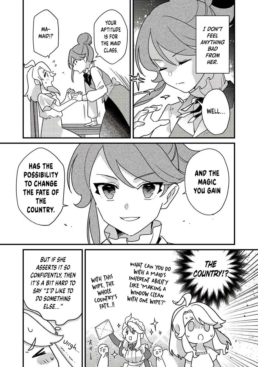 Page 7 Chapter 5 MAIDes - Maid, Jjgoku no Senjou ni Tensou Sareru. Koyuu no Gomi Shuushuu Mahou de, Saijaku Class no Mama Jinrui Saikyou ni.