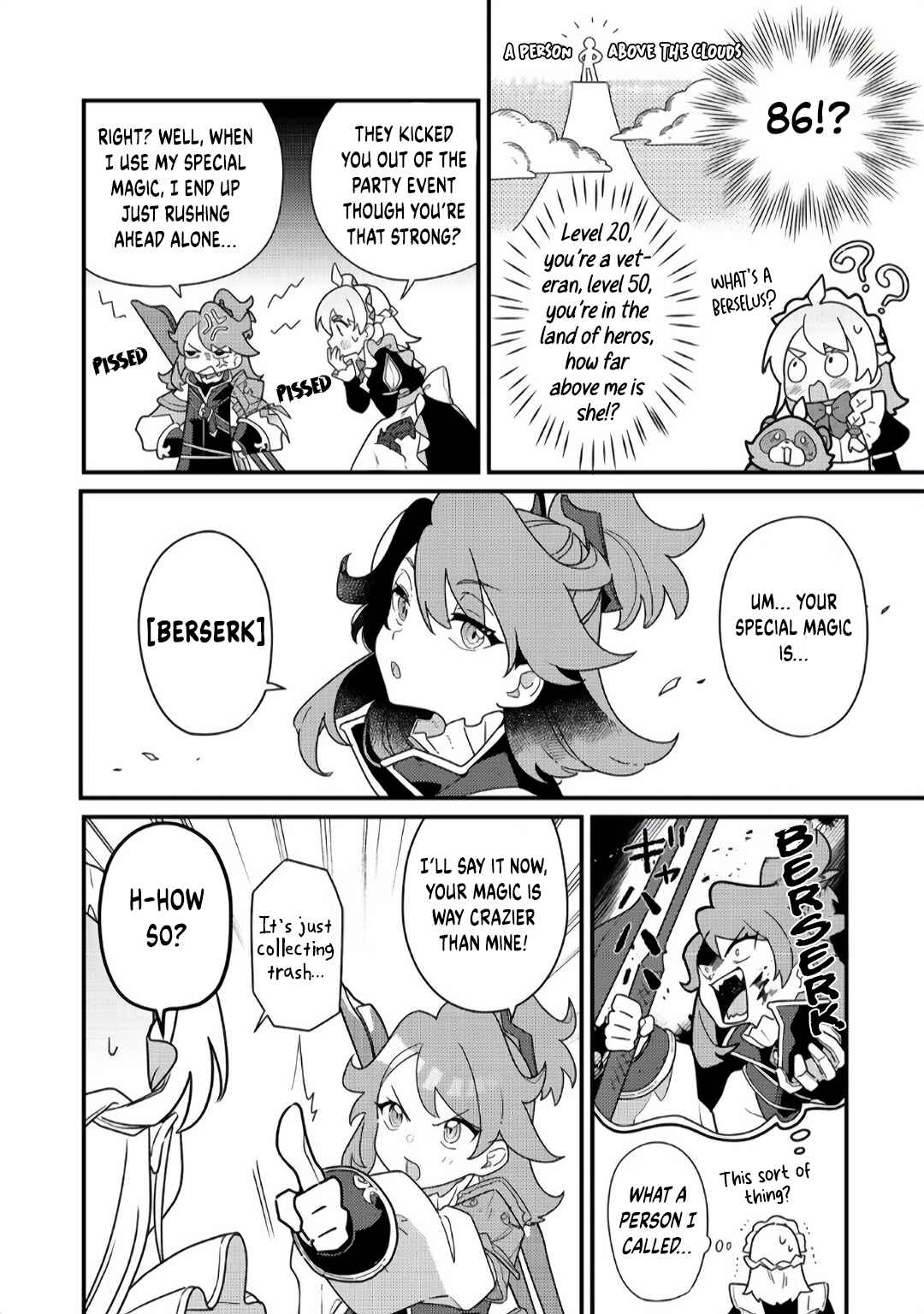 Page 6 Chapter 3 MAIDes - Maid, Jjgoku no Senjou ni Tensou Sareru. Koyuu no Gomi Shuushuu Mahou de, Saijaku Class no Mama Jinrui Saikyou ni.