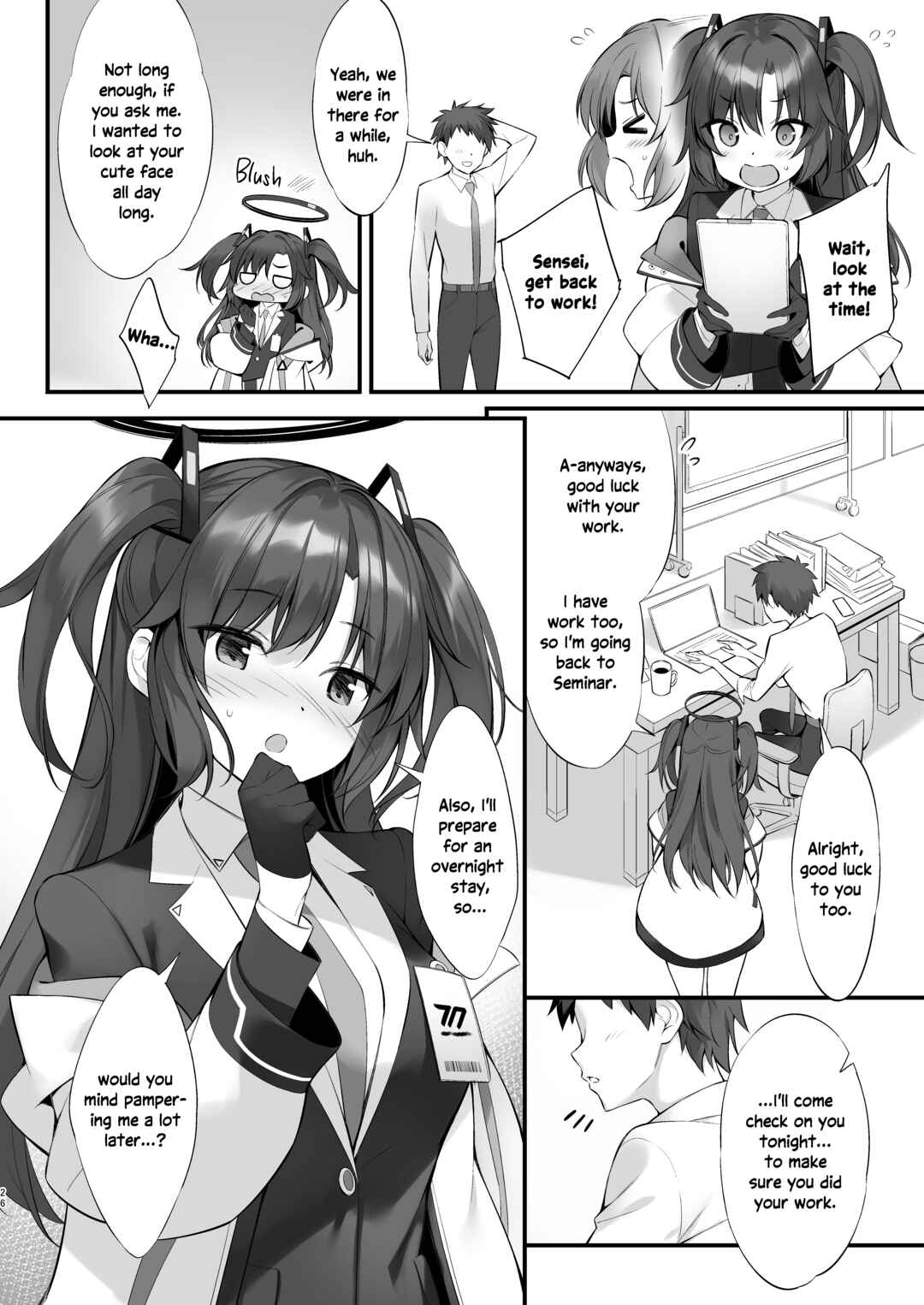 Page 25 Chapter Unknown_2c38 Blue Archive - Watashi, Sensei no Kanojo Desu Kara (Doujinshi)