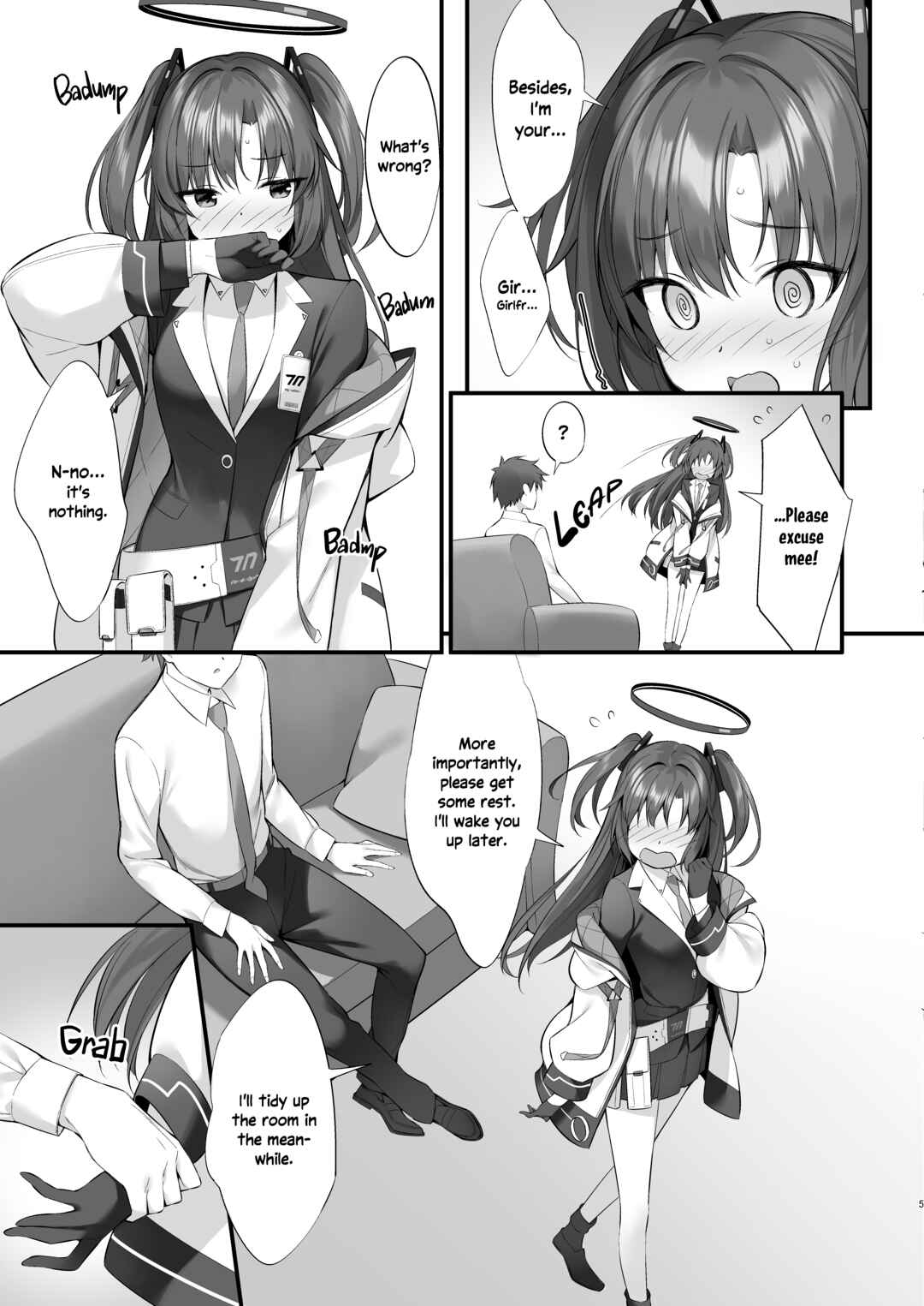 Page 4 Chapter Unknown_2c38 Blue Archive - Watashi, Sensei no Kanojo Desu Kara (Doujinshi)