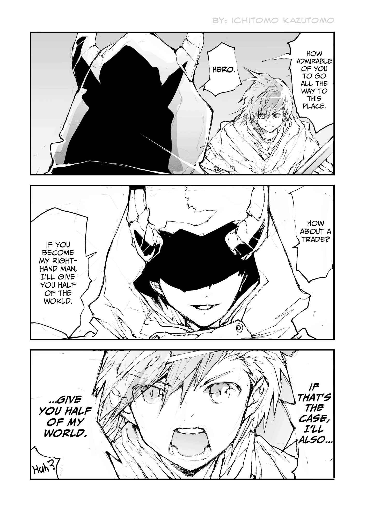 Page 1 Chapter Unknown_56b8 I Received Half of the World From the Demon King!