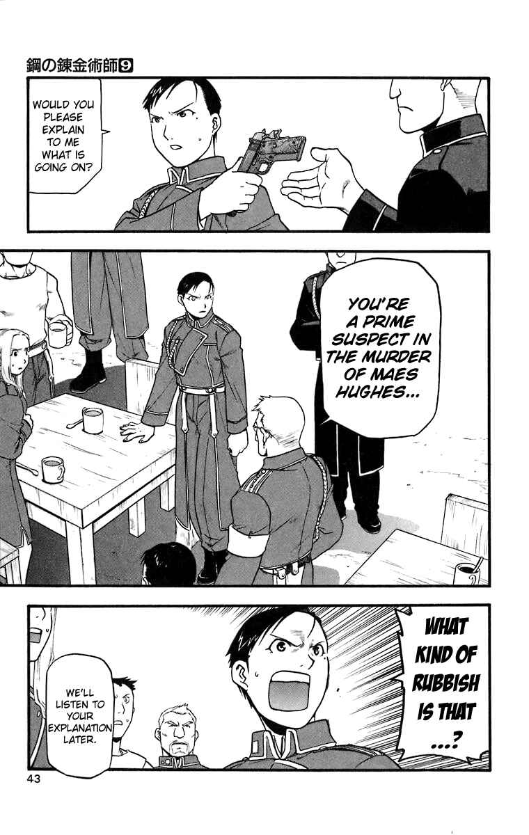 Page 38 Chapter 34 Fullmetal Alchemist