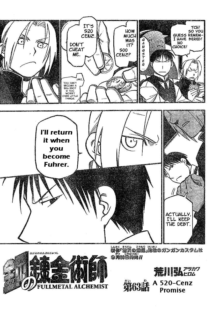 Page 3 Chapter 63 Fullmetal Alchemist