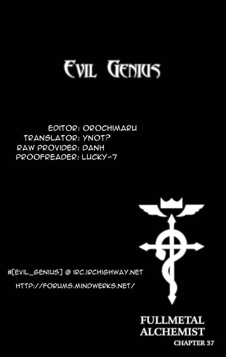 Page 1 Chapter 37 Fullmetal Alchemist