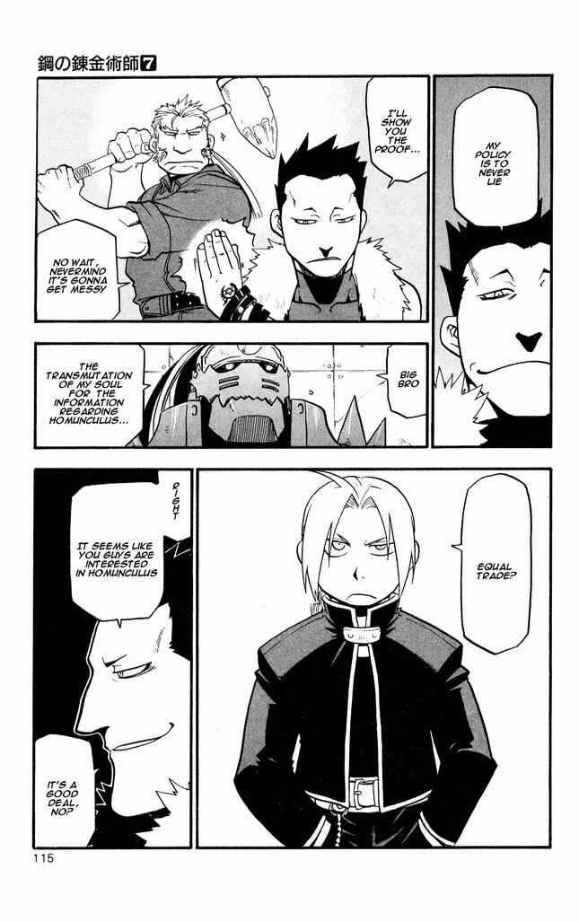 Page 25 Chapter 28 Fullmetal Alchemist