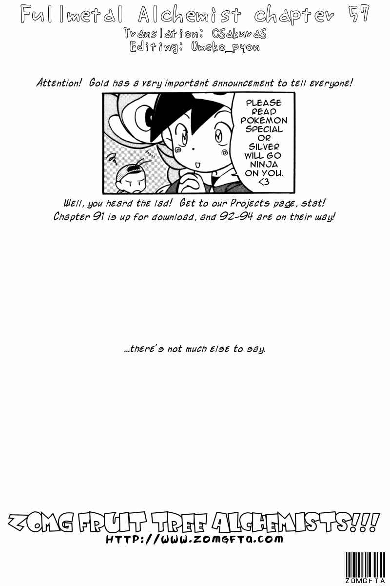 Page 33 Chapter 57 Fullmetal Alchemist