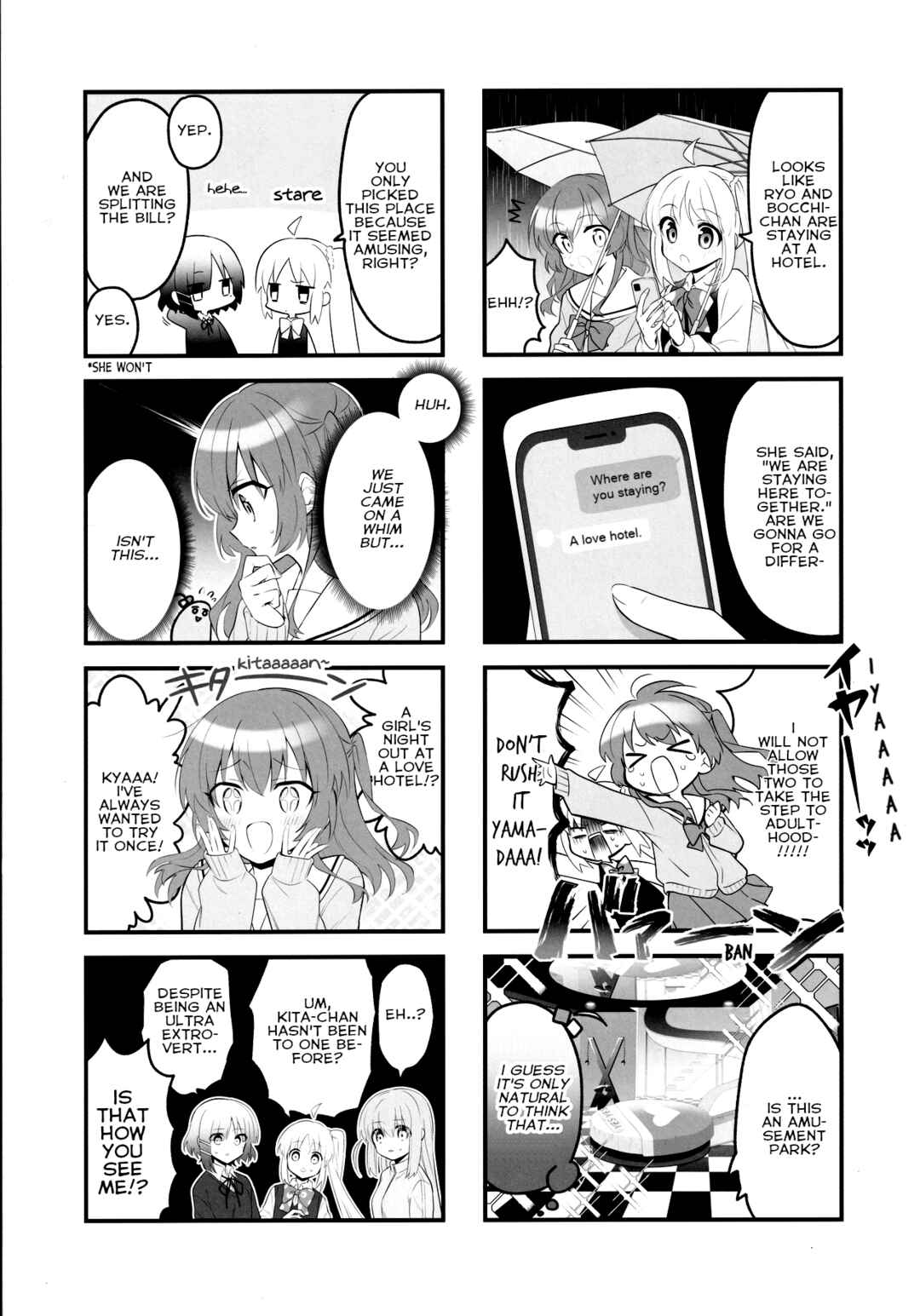 Page 6 Chapter Unknown_aabf Bocchi the Rock! - Love・Ho・Tel! (Doujinshi)
