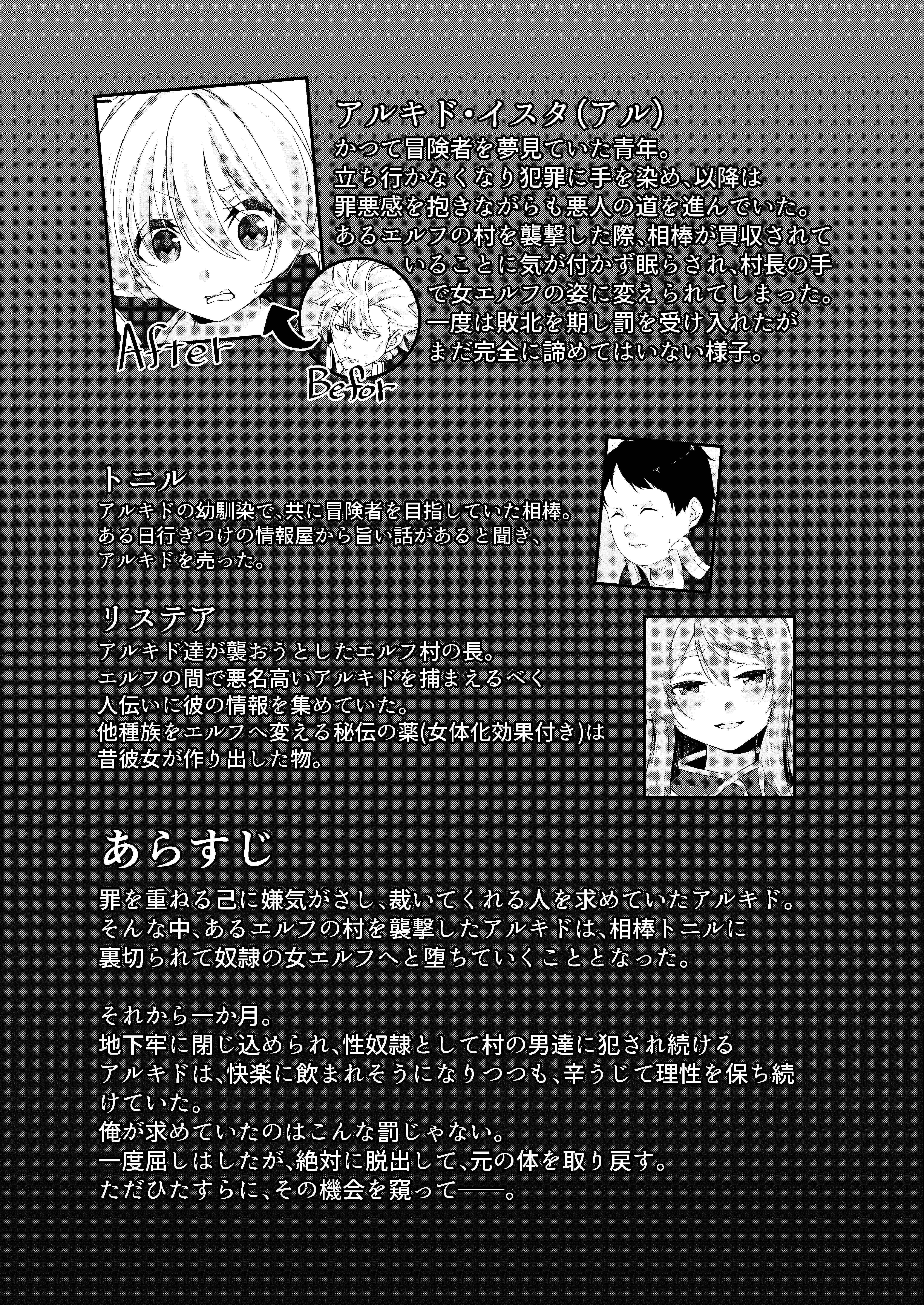 Page 3 Chapter 2 Batsu Toshite Ochite Yuku