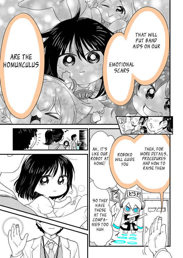 Page 13 Chapter 46 Hakase no Kimagure Homunculus