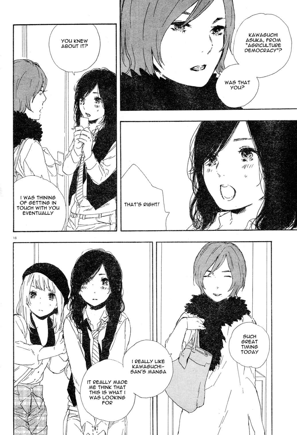 Page 16 Chapter 30 Manga no Tsukurikata