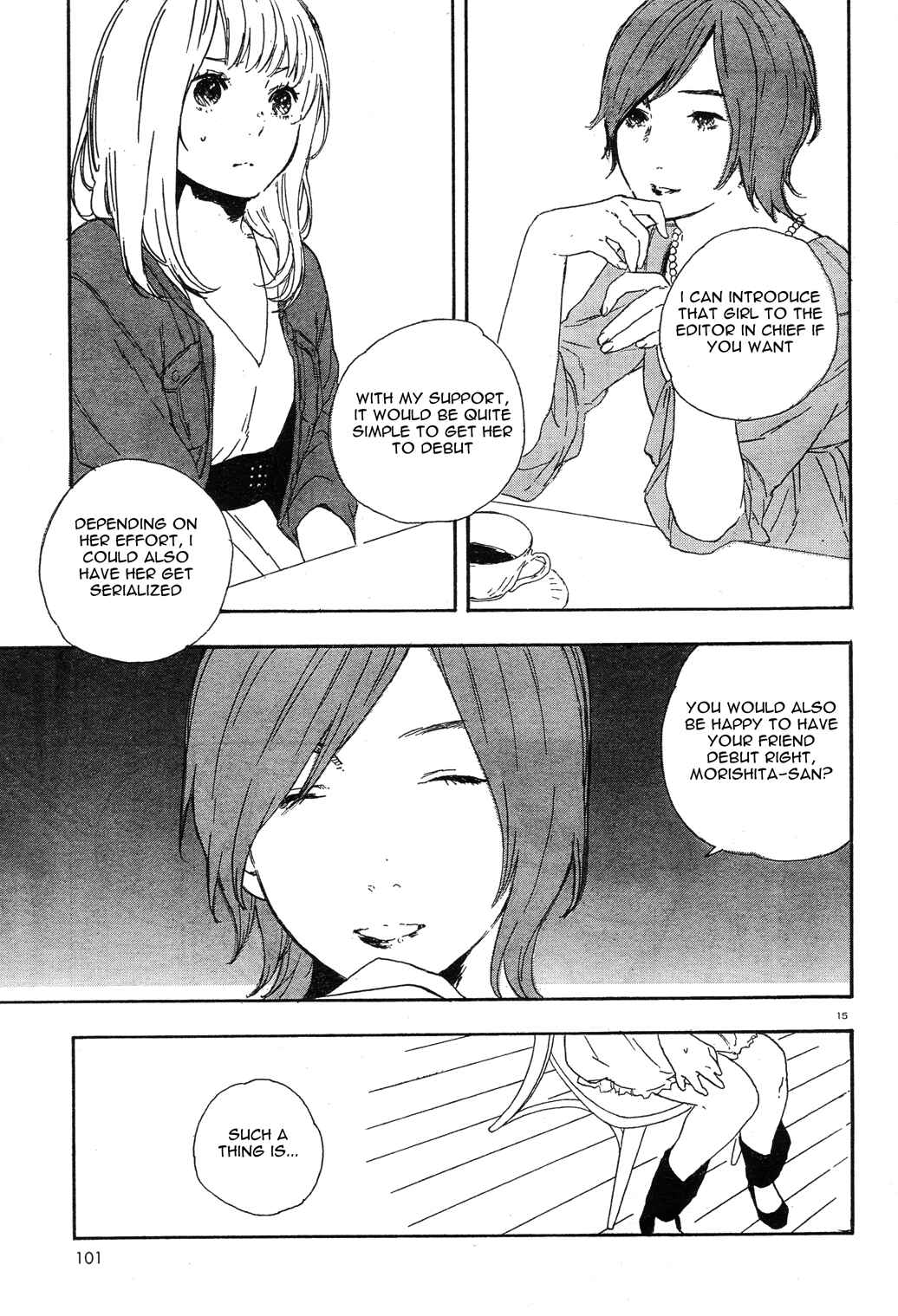 Page 15 Chapter 28 Manga no Tsukurikata