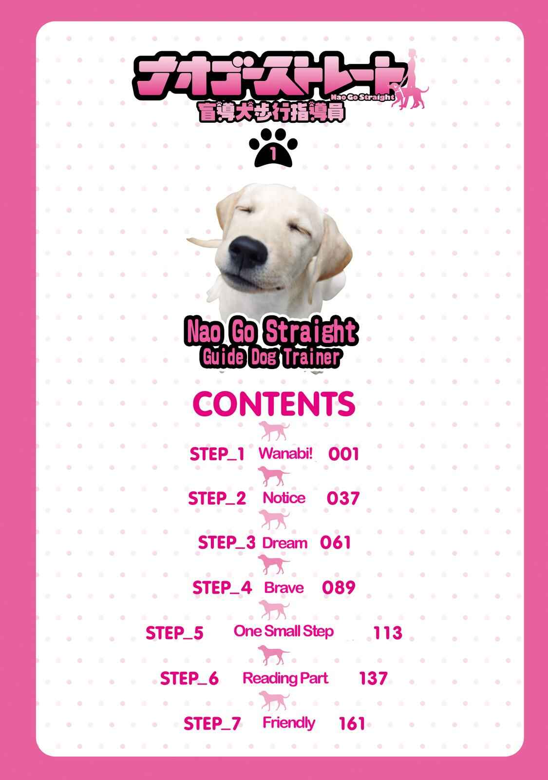 Page 5 Chapter 1 Nao Go Straight -Guide Dog Trainer-