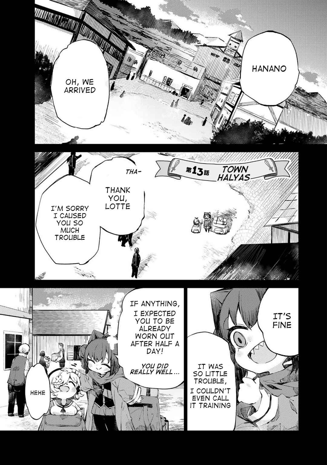 Page 1 Chapter 13 Potion-danomi de Ikinobimasu! - Hanano to Rotte no Futari Tabi