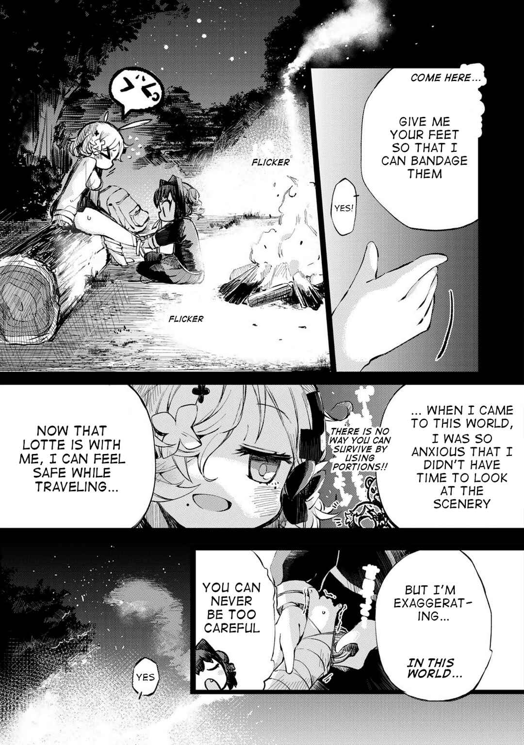 Page 8 Chapter 12 Potion-danomi de Ikinobimasu! - Hanano to Rotte no Futari Tabi