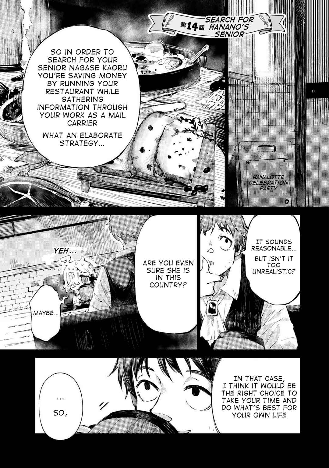 Page 1 Chapter 14 Potion-danomi de Ikinobimasu! - Hanano to Rotte no Futari Tabi