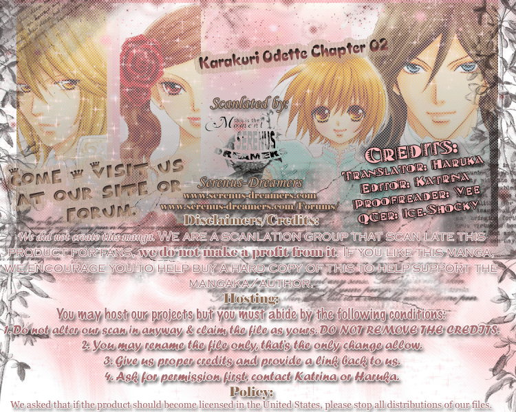 Page 1 Chapter 2 Karakuri Odette