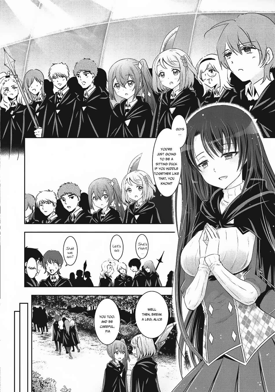 Page 4 Chapter 12 Saikyou Mahoushi no Inton Keikaku