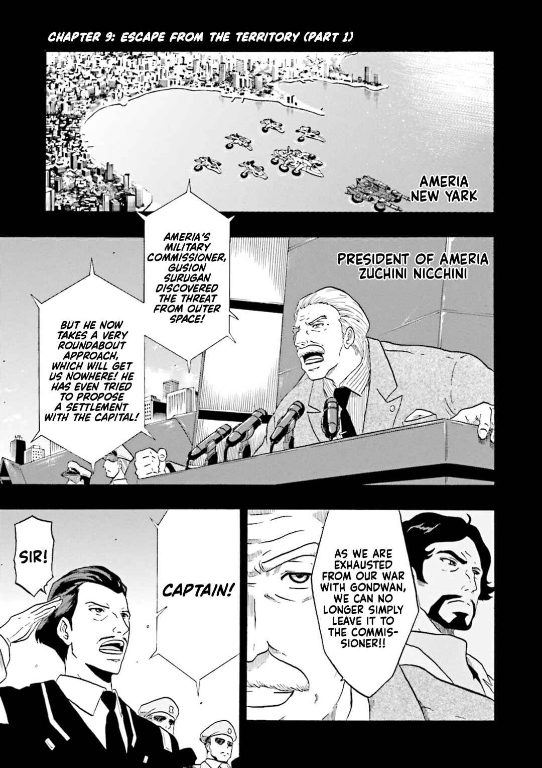 Page 1 Chapter 9 Gundam Reconguista in G