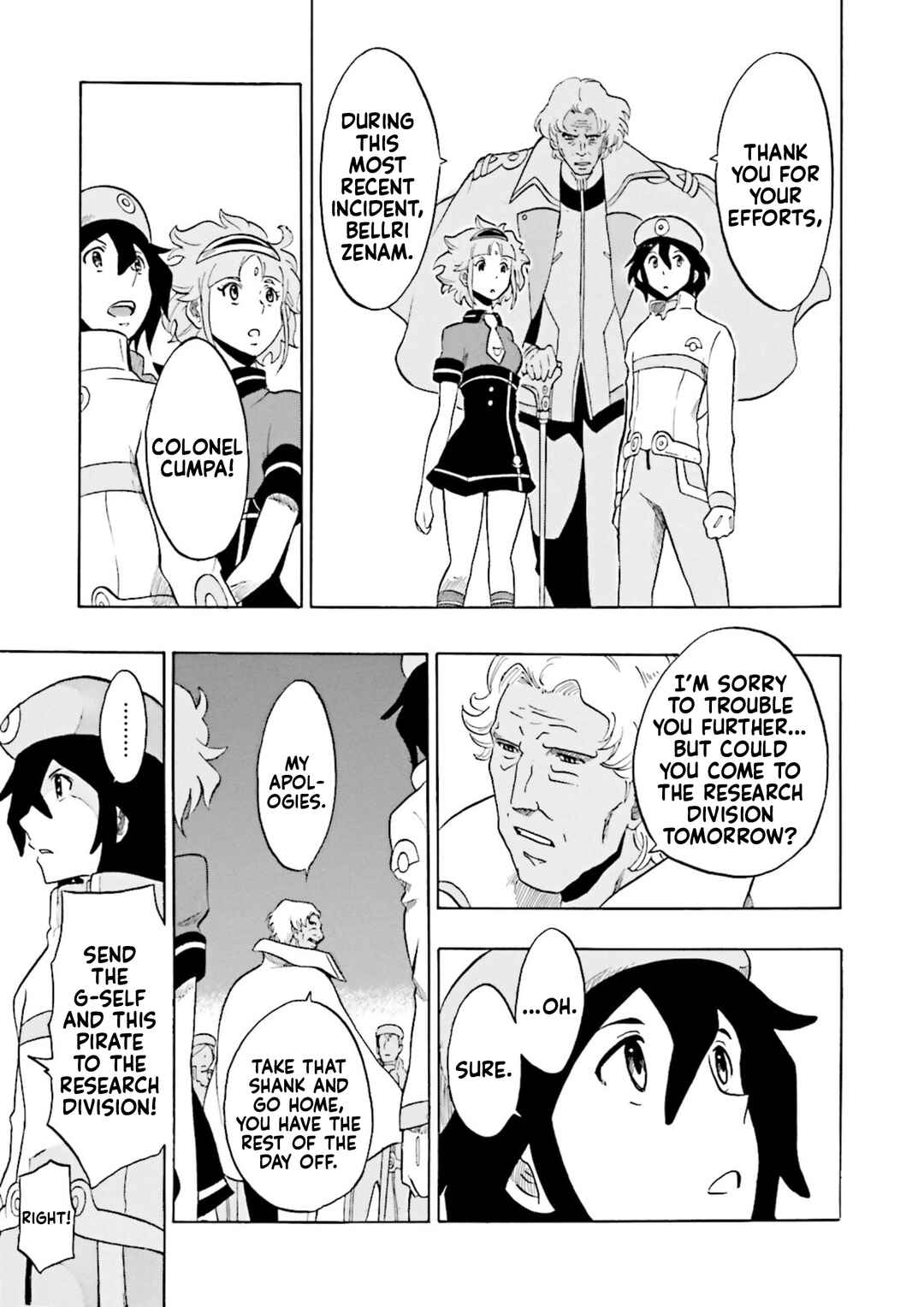 Page 13 Chapter 3 Gundam Reconguista in G