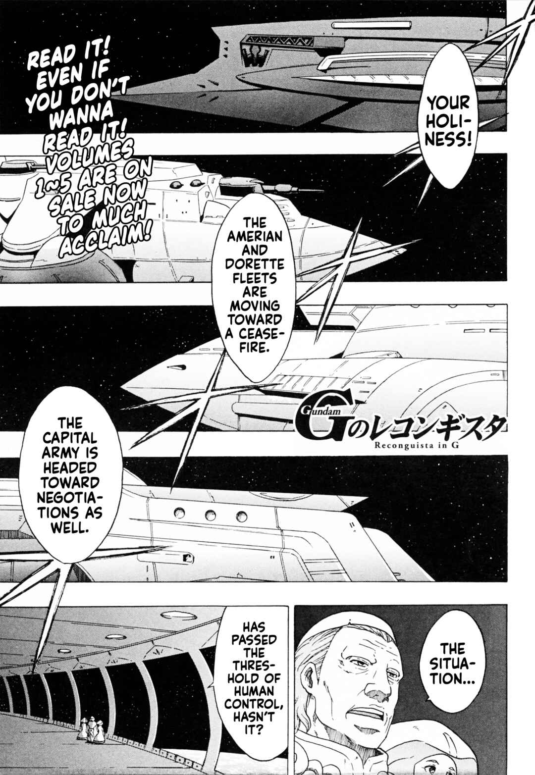 Page 1 Chapter 36 Gundam Reconguista in G