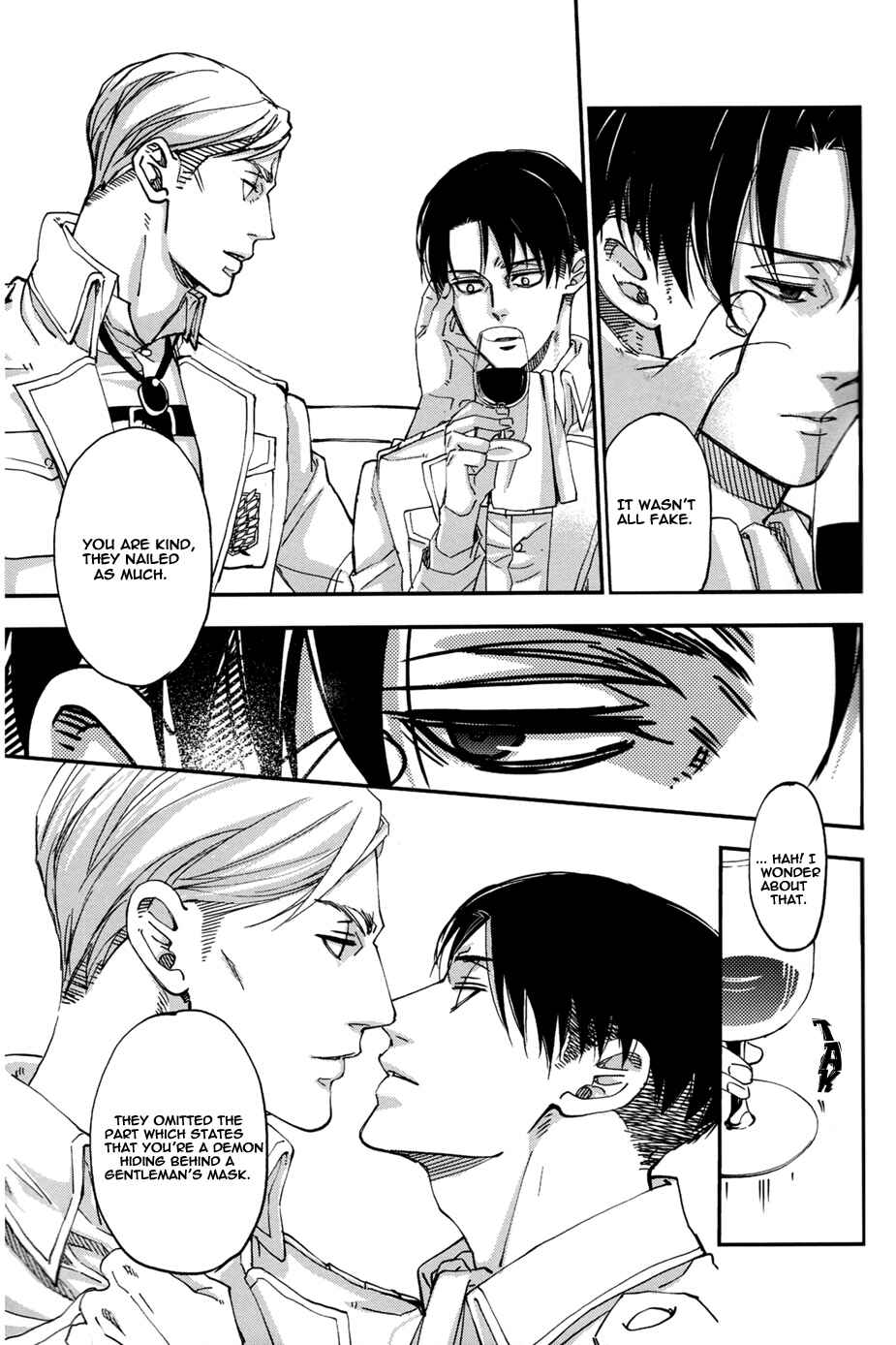 Page 12 Chapter Unknown_3132 Shingeki no Kyojin - Ouwasa wa Kanegane (Doujinshi)