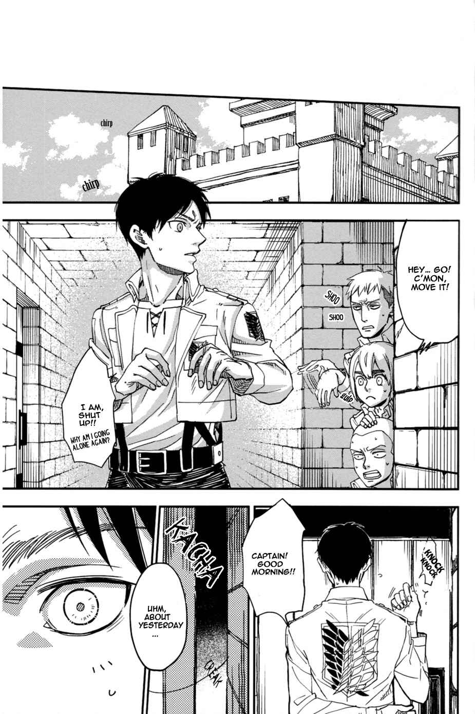 Page 22 Chapter Unknown_3132 Shingeki no Kyojin - Ouwasa wa Kanegane (Doujinshi)
