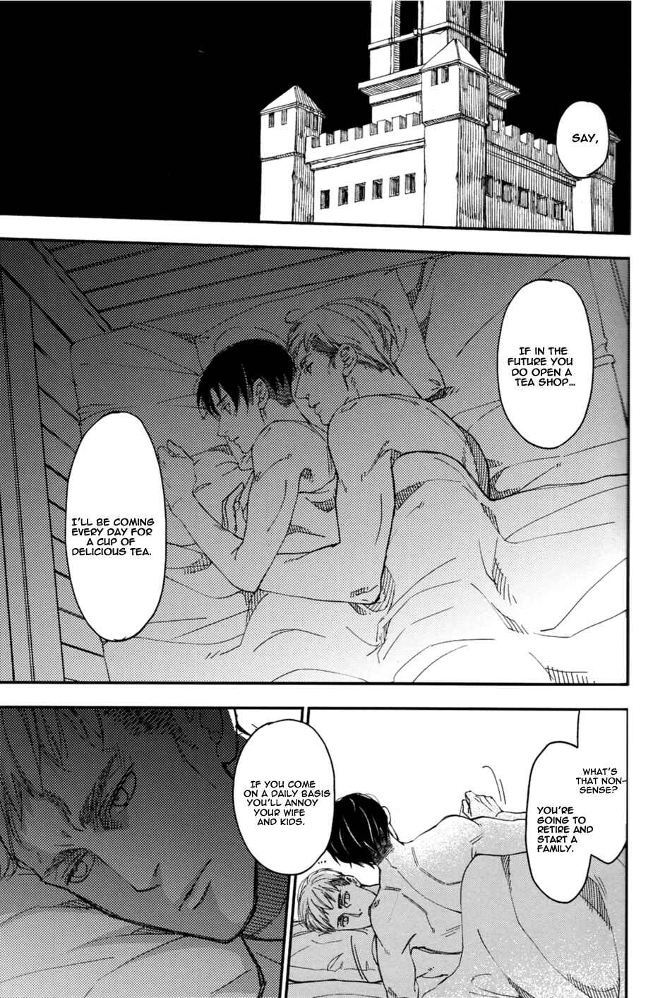 Page 26 Chapter Unknown_3132 Shingeki no Kyojin - Ouwasa wa Kanegane (Doujinshi)