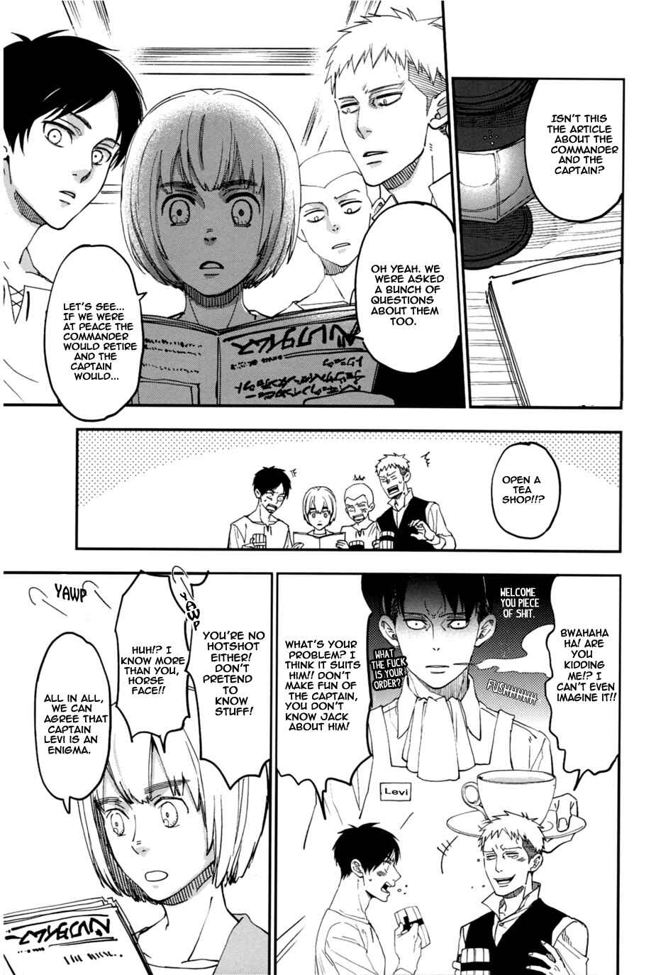 Page 6 Chapter Unknown_3132 Shingeki no Kyojin - Ouwasa wa Kanegane (Doujinshi)