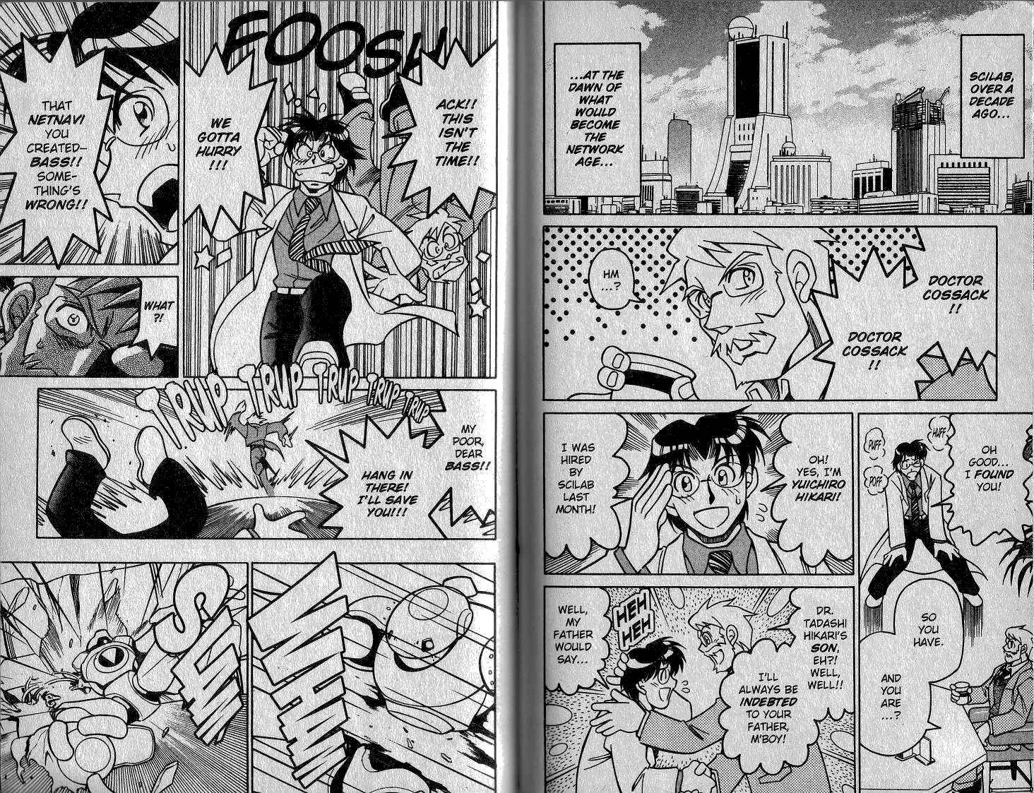 Page 2 Chapter 32.5 Mega Man Battle Network
