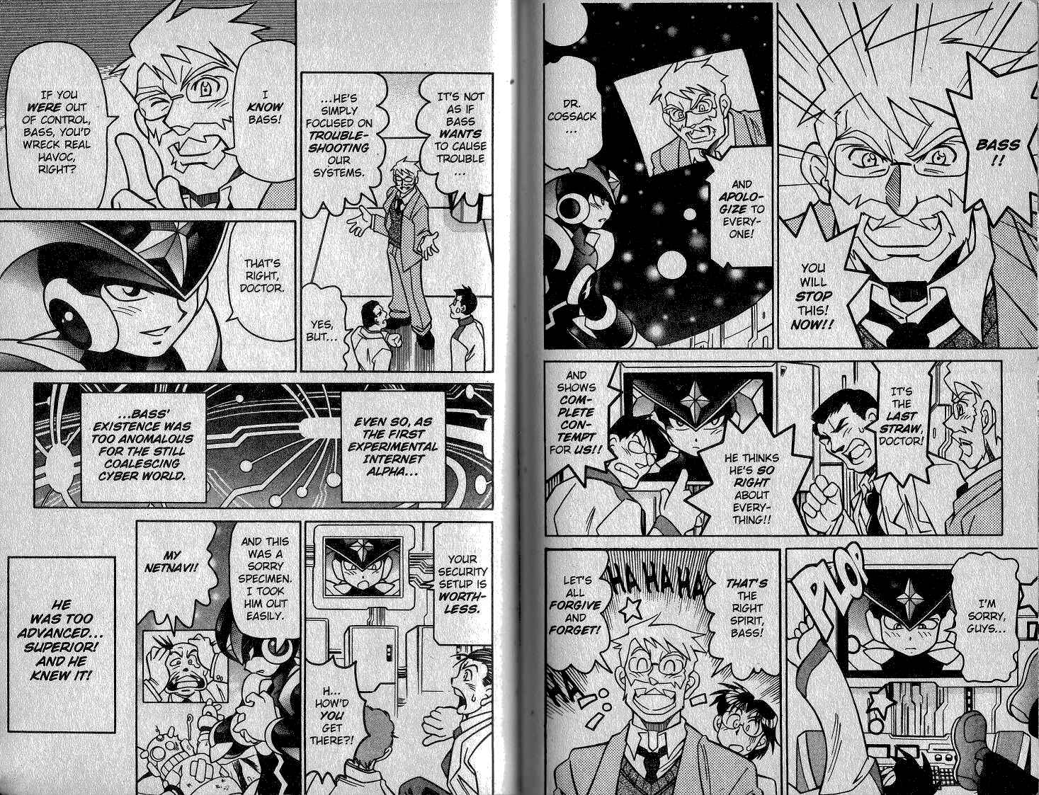 Page 4 Chapter 32.5 Mega Man Battle Network