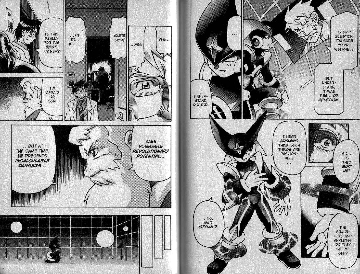Page 6 Chapter 32.5 Mega Man Battle Network
