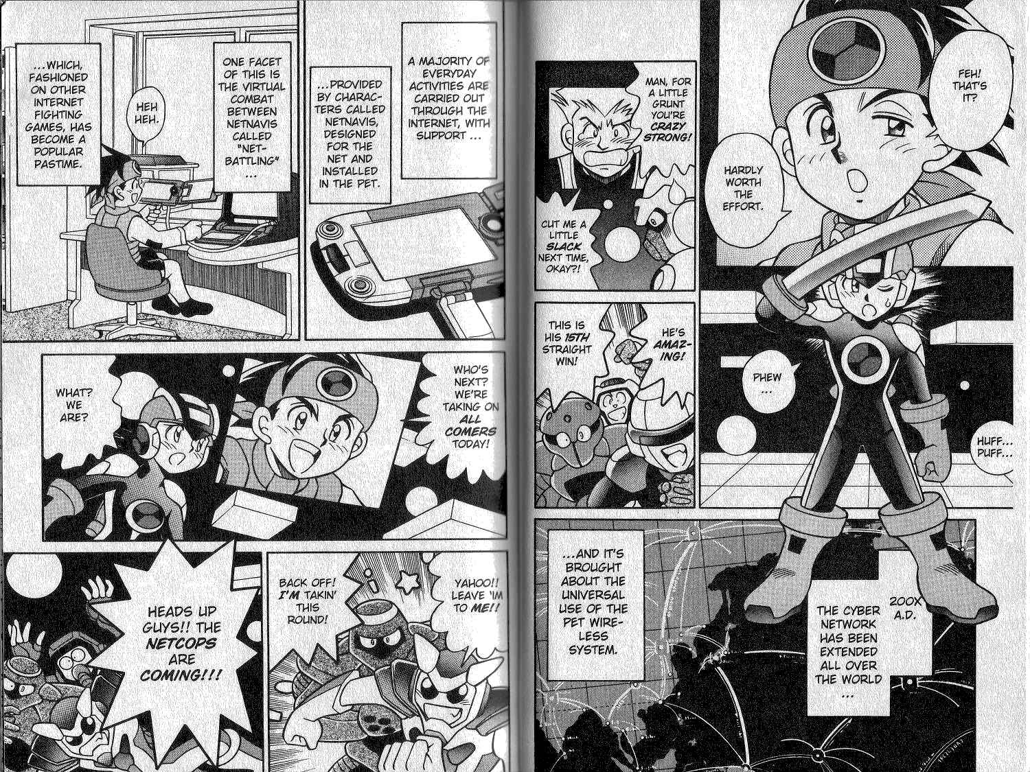 Page 3 Chapter 2 Mega Man Battle Network
