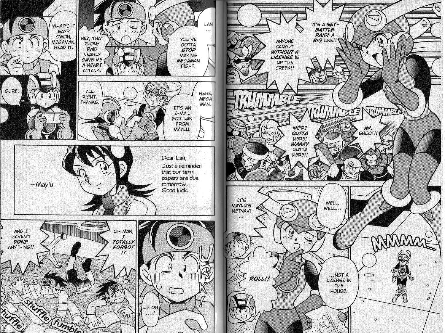 Page 4 Chapter 2 Mega Man Battle Network