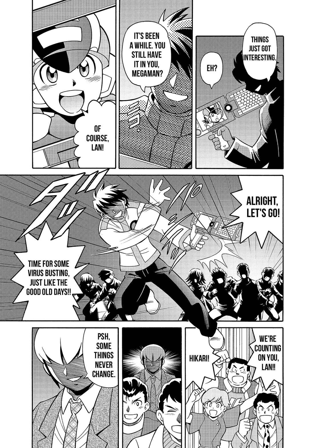 Page 17 Chapter 1 Mega Man Battle Network