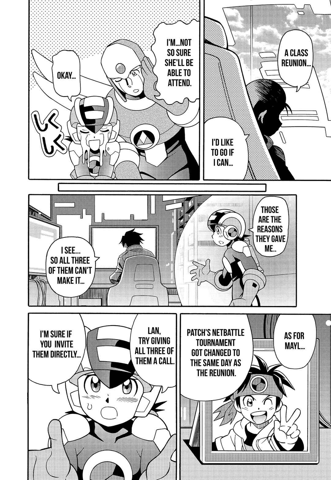 Page 8 Chapter 1 Mega Man Battle Network