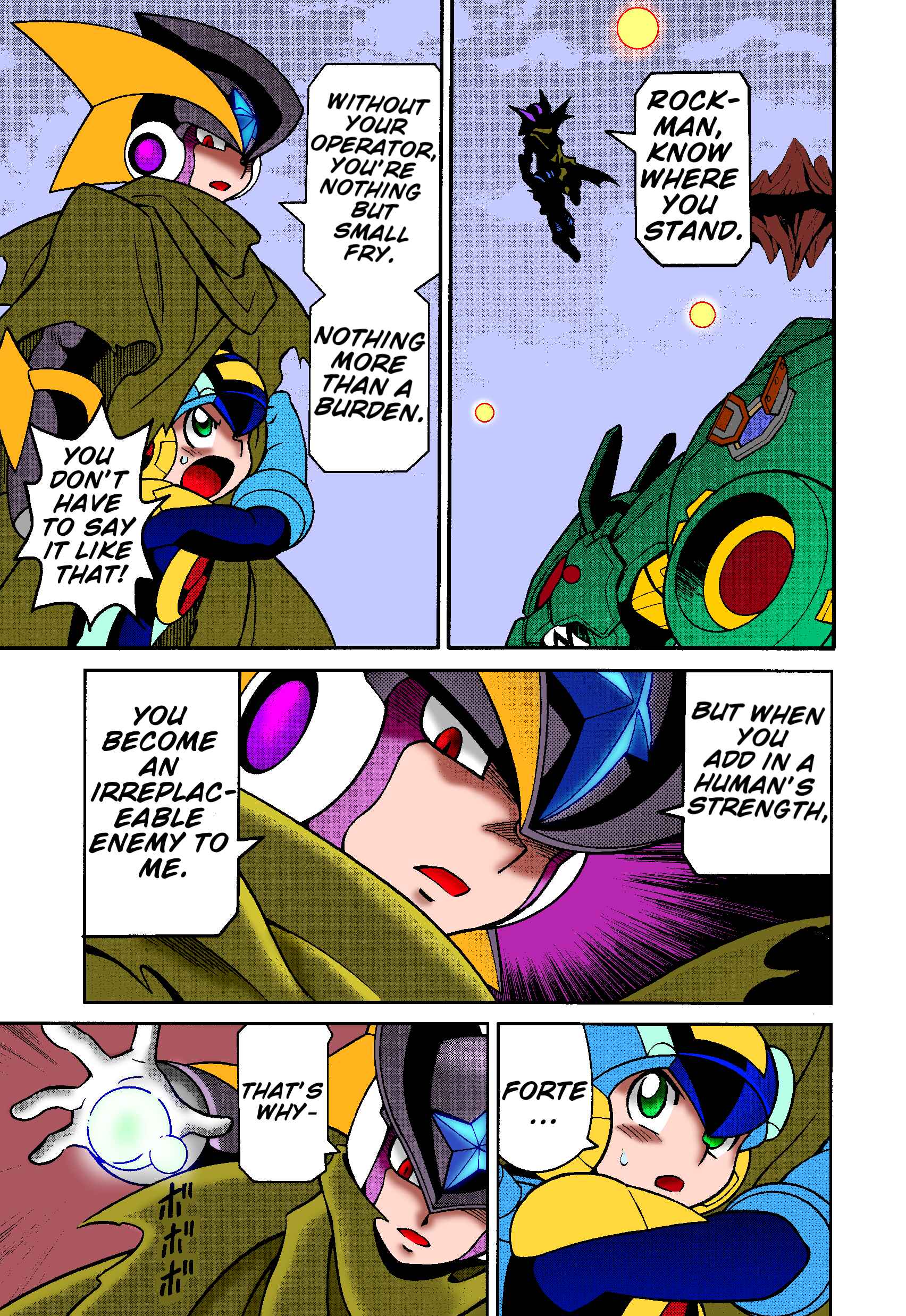 Page 4 Chapter 70.3 Mega Man Battle Network